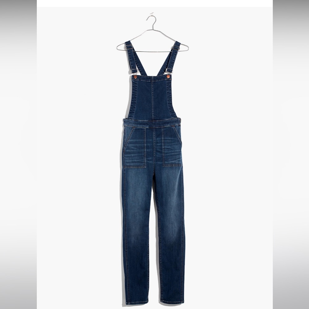 Madewell skinny overalls in Santiago wash 26 XS worn once